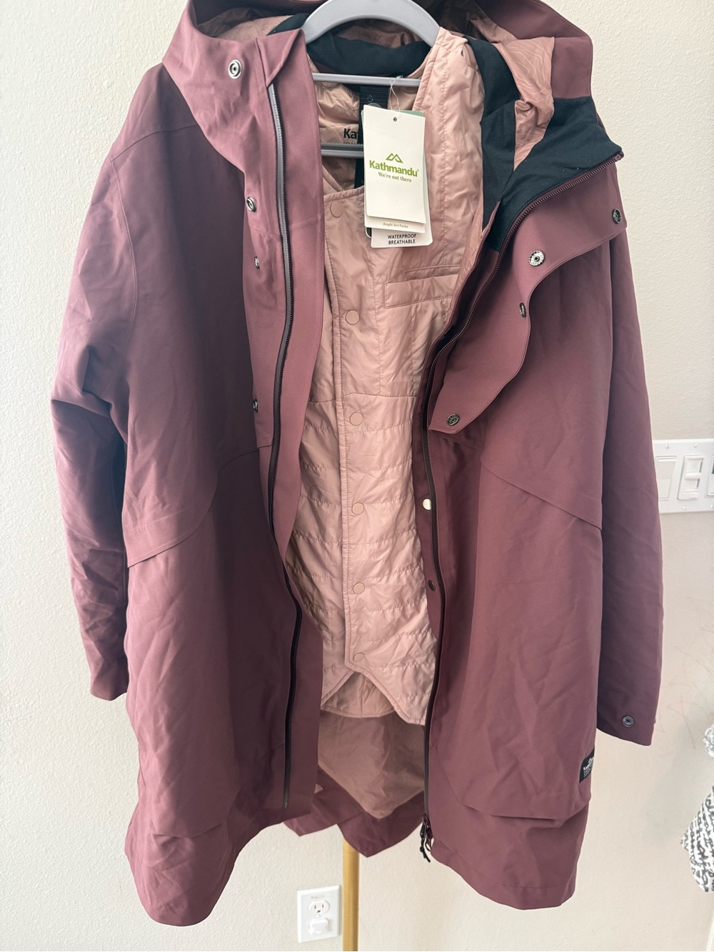 Kathmandu Amhi 2L Rain Insulated 3in1 Parka